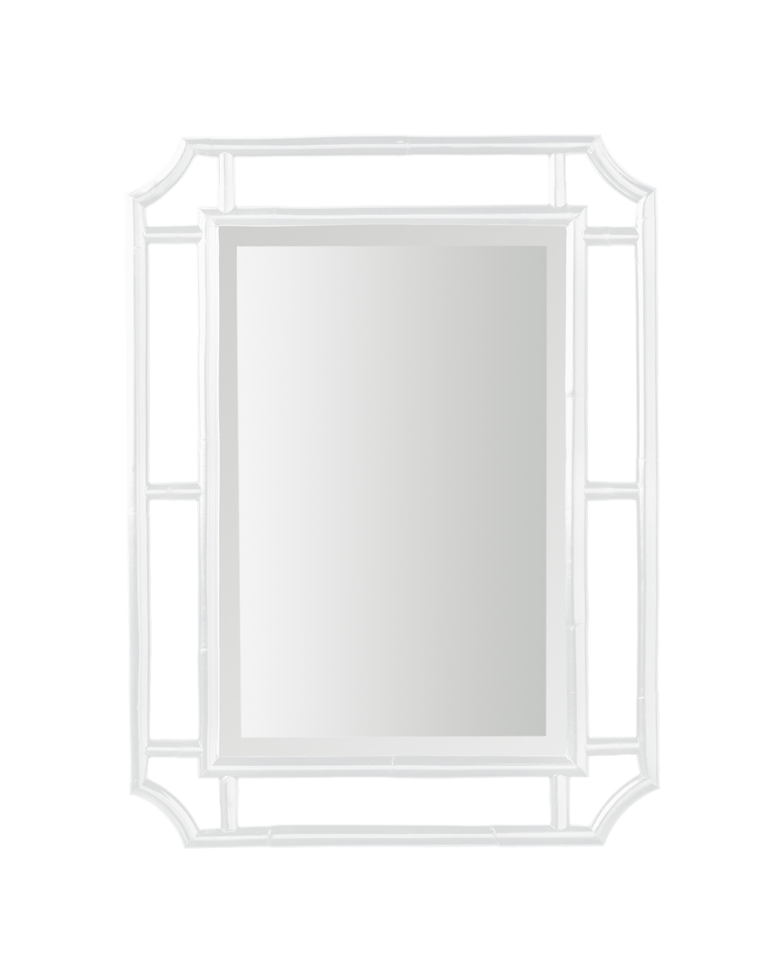 Ojai Mirror - White - Image 0