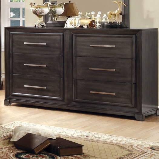 Peterson 6 Drawer Dresser with Mirror - Image 0