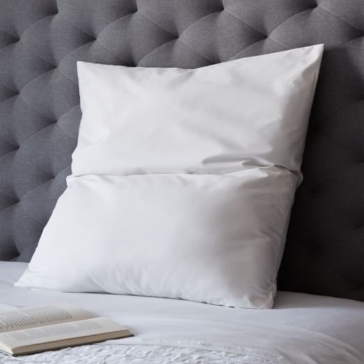 Essential Down Alternative Comfort Reader Euro Pillow - 26"sq. x 6"h, White - Image 0