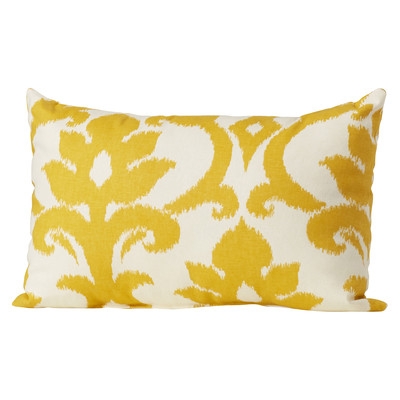 Cuddon Cotton Lumbar Pillow-Marigold-11'5"x18'5"-Insert - Image 0