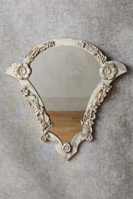 French Fan Mirror - Shield - Image 0