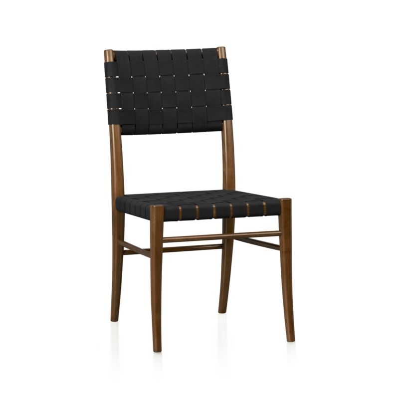 Oslo Black Wood Dining Chair - Image 0