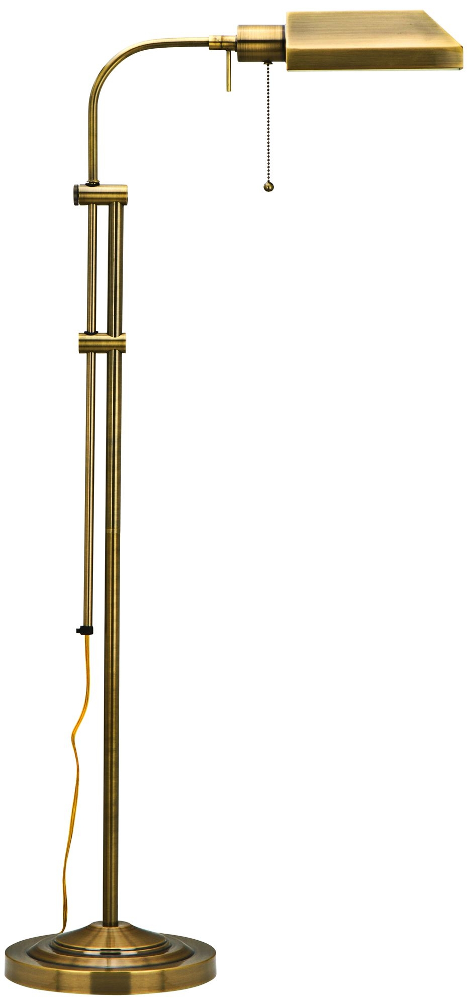 Adjustable Pole Pharmacy Floor Lamp - Image 0