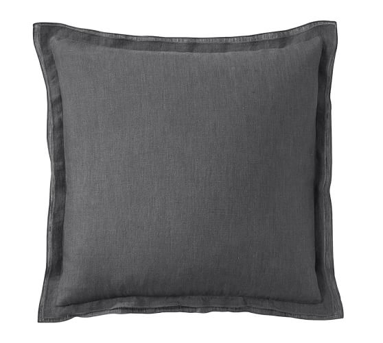 Belgian Flax Linen Flange 18" square Pillow Cover/insert sold separately - Image 0