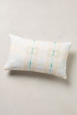 Banded Rosaria Pillow - 12" x 20" - Down fill - Image 0