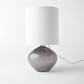 Nook Glass Vessel Table Lamp - Grey - Image 0