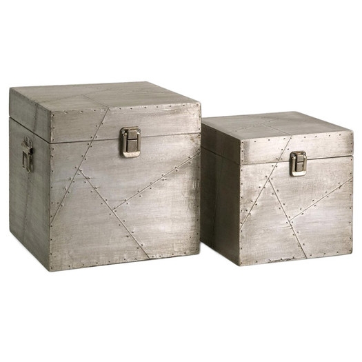 Jensen 2 Piece Clad Storage Box Set - Image 0