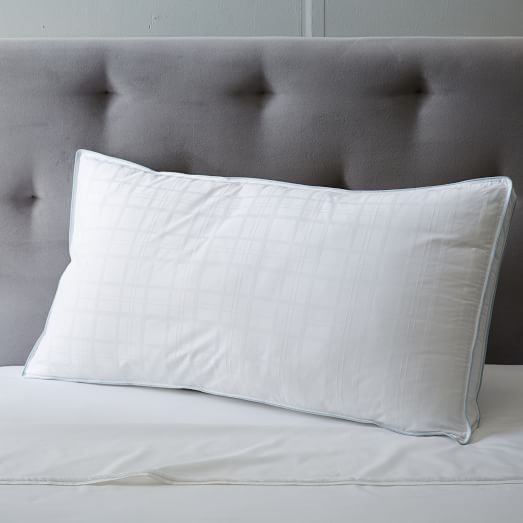 Classic Pillow Insert - Cooling Down Alternative-King:18â€l x 34â€w, White - Image 0