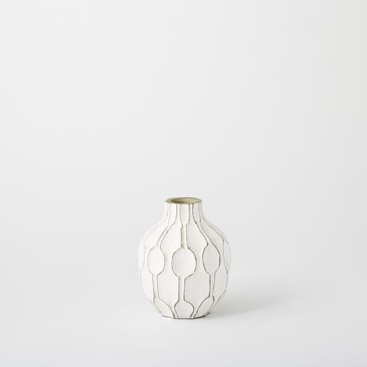 Linework Vases â€“ Honeycomb - Short Shoulder Vase - Image 0