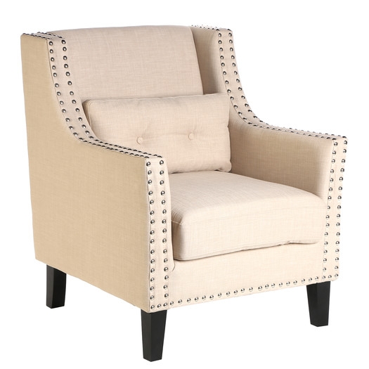 Percy Club Chair - Oatmeal - Image 0