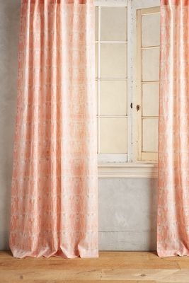 Paradise Found Feathered Curtain-84"x50" - Image 0