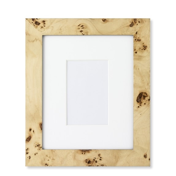 Exotic Burl Wood Gallery Picture Frame - Image 0