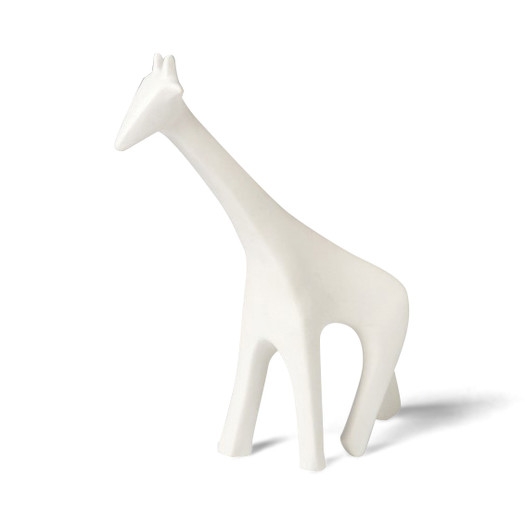 Giraffe White Figurine - Image 0