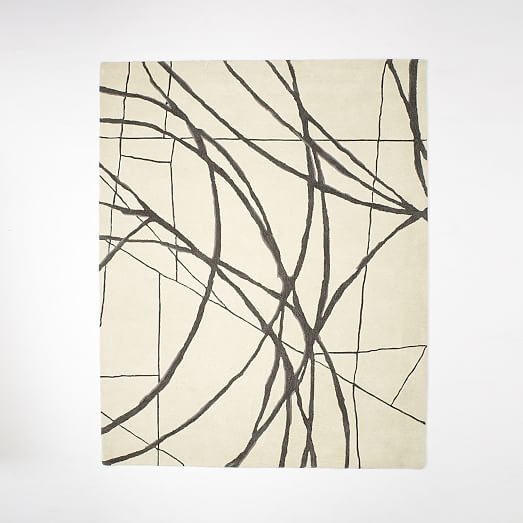Christopher Wynter Linear Wool Rug - Image 0