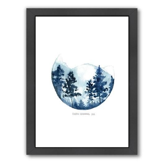 Blue Mountain - 16.5x13.5, Framed - Image 0