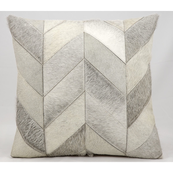 Heritage Leather Throw Pillow - Image 0