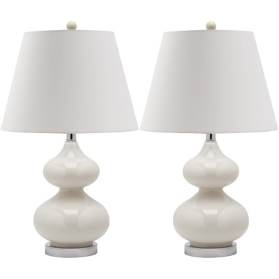 Courtney 24" H Table Lamp with Empire Shade - Image 0