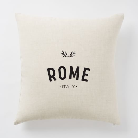Around the World Pillow Cover - Rome - Image 0