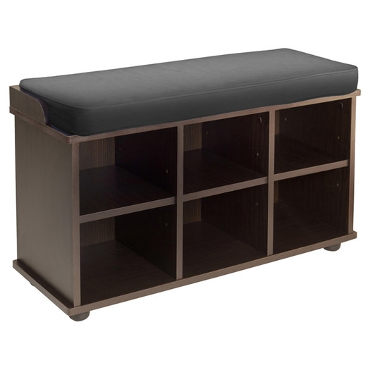 Townsend 6 Cubby Storage Bench - Image 0