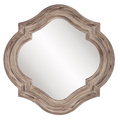 Aubrey Rustic Quatrefoil Wall Mirror - Image 0