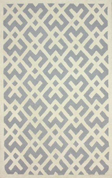 Hand Tufted Julien area rug,  7â€™6x9â€™6, Grey - Image 0