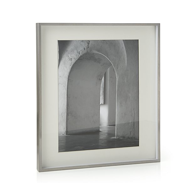 Brushed Silver 11x14 Picture Frame - Image 0