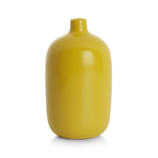 Perry Tall Yellow Vase - Image 0