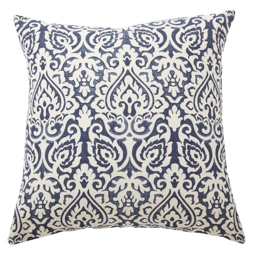 Tiana Pillow Cover - Blue - 22x22 - No Insert - Image 0