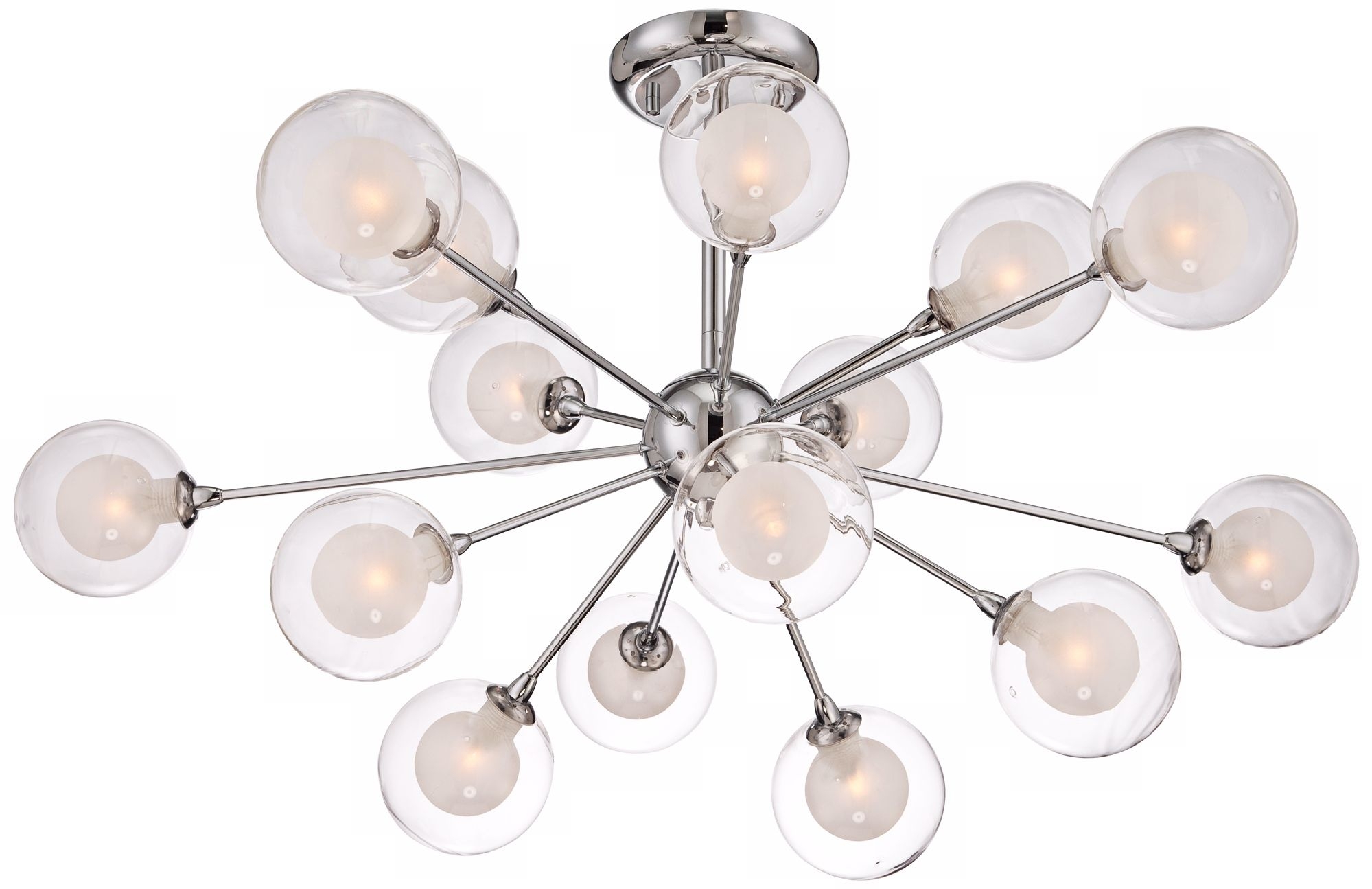 Possini Euro Design 15-Light Glass Orbs Ceiling Light - Image 0