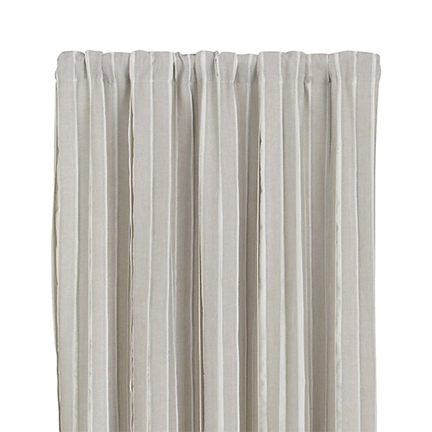 Kendal Natural 50"x84" Curtain Panel - Image 0