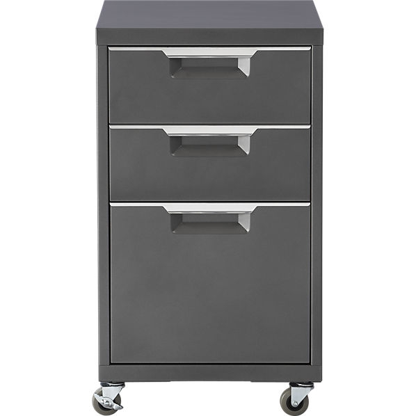 TPS carbon 3-drawer filing cabinet - Image 0