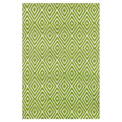 Woven Sprout Diamond Area Rug - Image 0