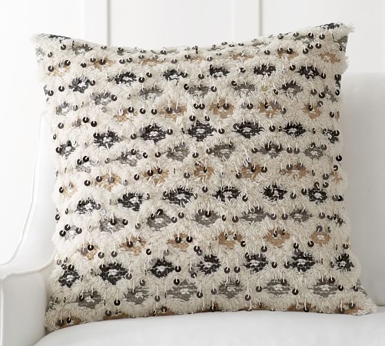 Elodie Moroccan Pillow Cover - 24" square. - Insert Sold Separately - Image 0