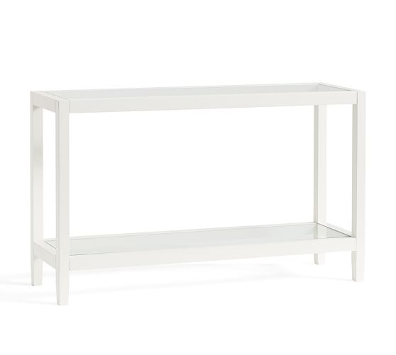 GAYLE CONSOLE TABLE, SKY WHITE - Image 0