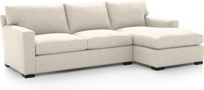 Axis II 2-Piece Sectional Sofa - Cream - Image 0