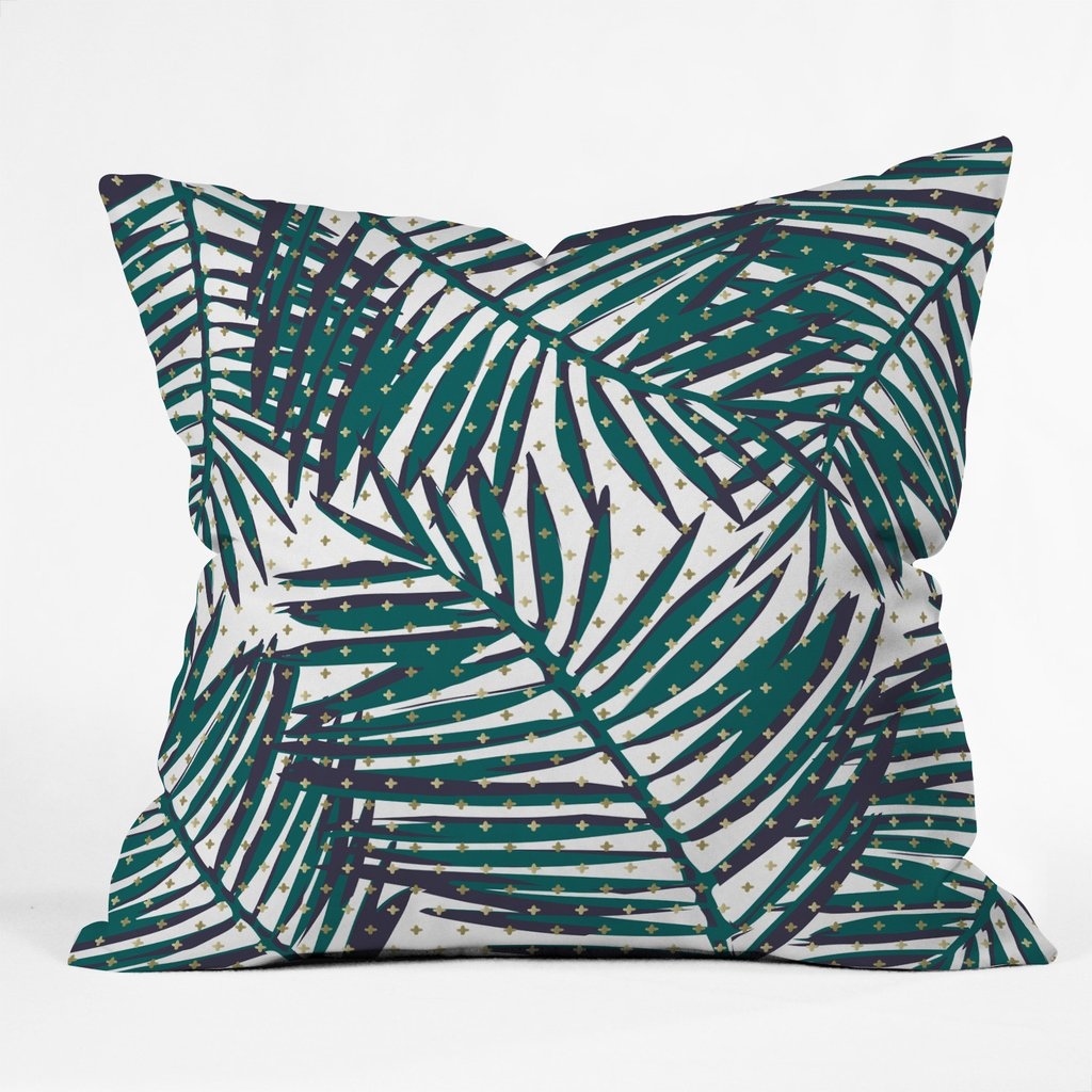 THE PALM HOTEL Throw Pillow - 16" - insert - Image 0