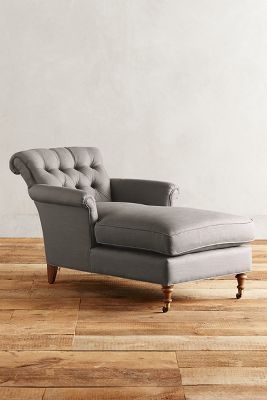 Linen Gwinnette Chaise Lounge - Image 0