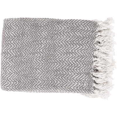 Massey Throw Blanket - Gray - Image 0
