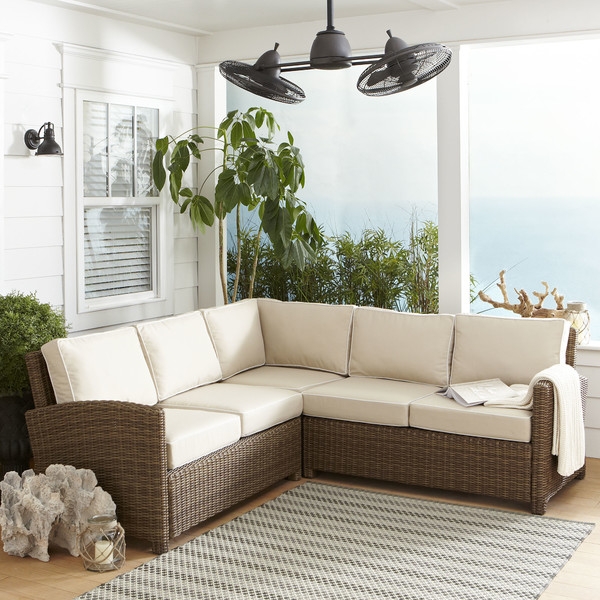 Lawson Wicker Sectional - Image 0