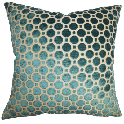 Kostya Geometric Cotton Throw Pillow Cover-18''x 18''-insert not included - Image 0