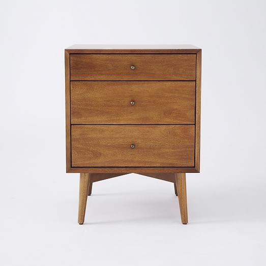 Mid-Century Side Tables - Acorn-3-Drawer - Image 0