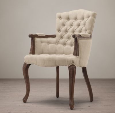19TH C. FRENCH VICTORIAN TUFTED CAMELBACK ARMCHAIR - Image 0