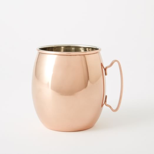 Moscow Mule Mug - Smooth Copper Mug - Image 0