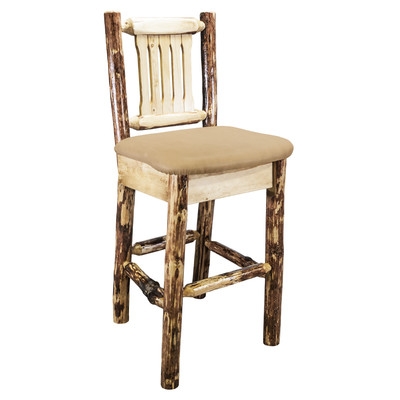 Glacier Country 30" Bar Stool with Cushionby Montana WoodworksÂ® - Image 0