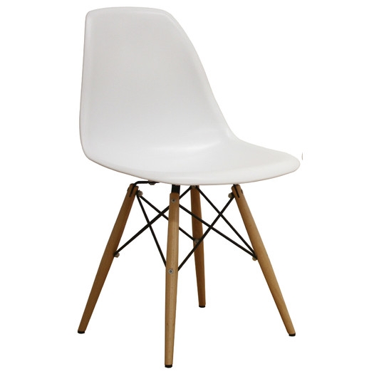 Azzo Shell Side Chair - White - Image 0