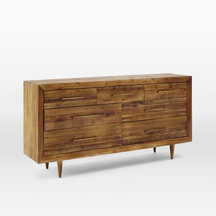 Alexa Reclaimed Wood 7-Drawer Dresser - Image 0