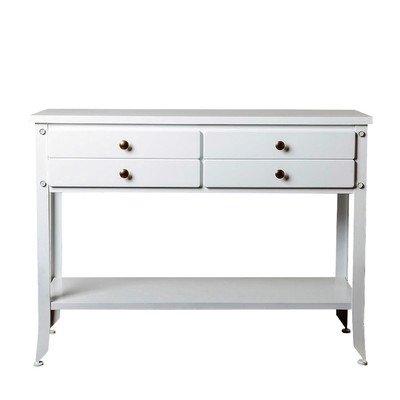 Seabrook Console Table - White - Image 0