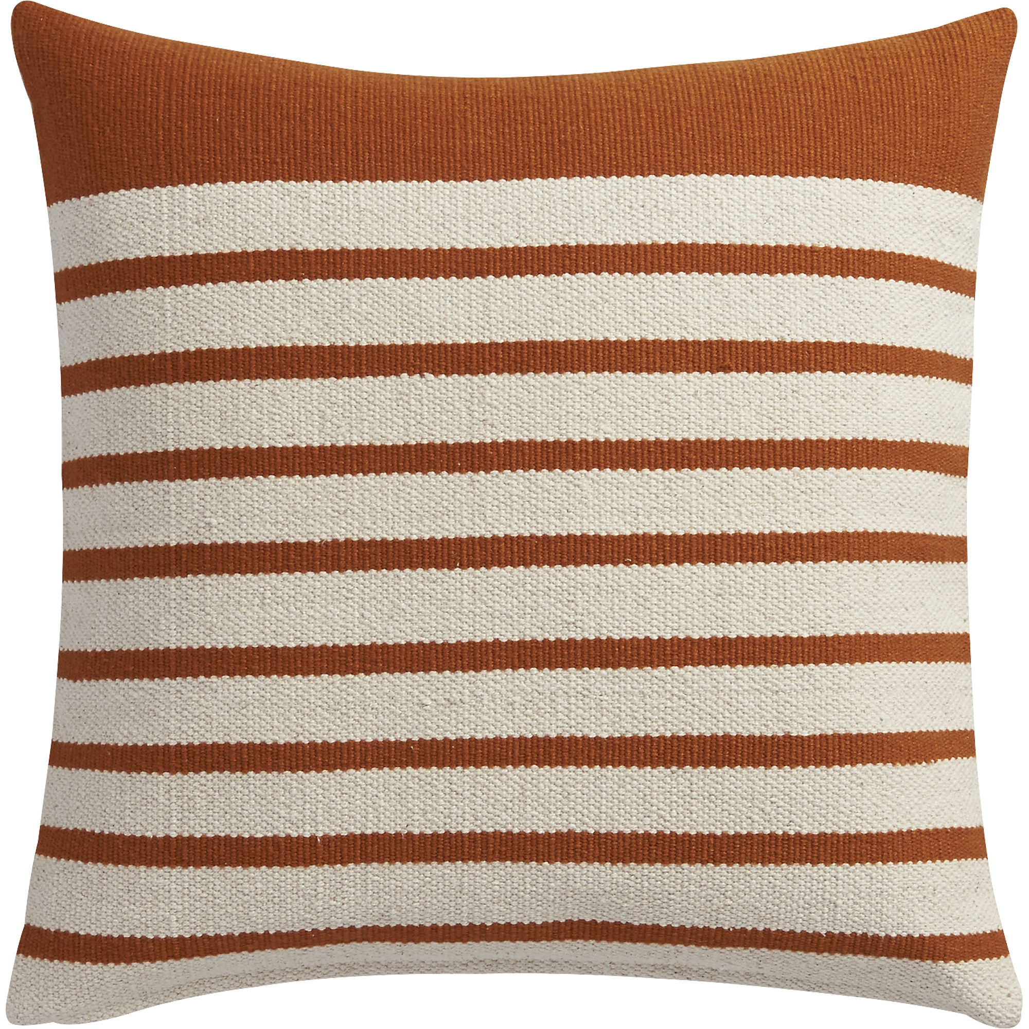 Division rust 20" pillow - Down-alternative/Feather insert - Image 0