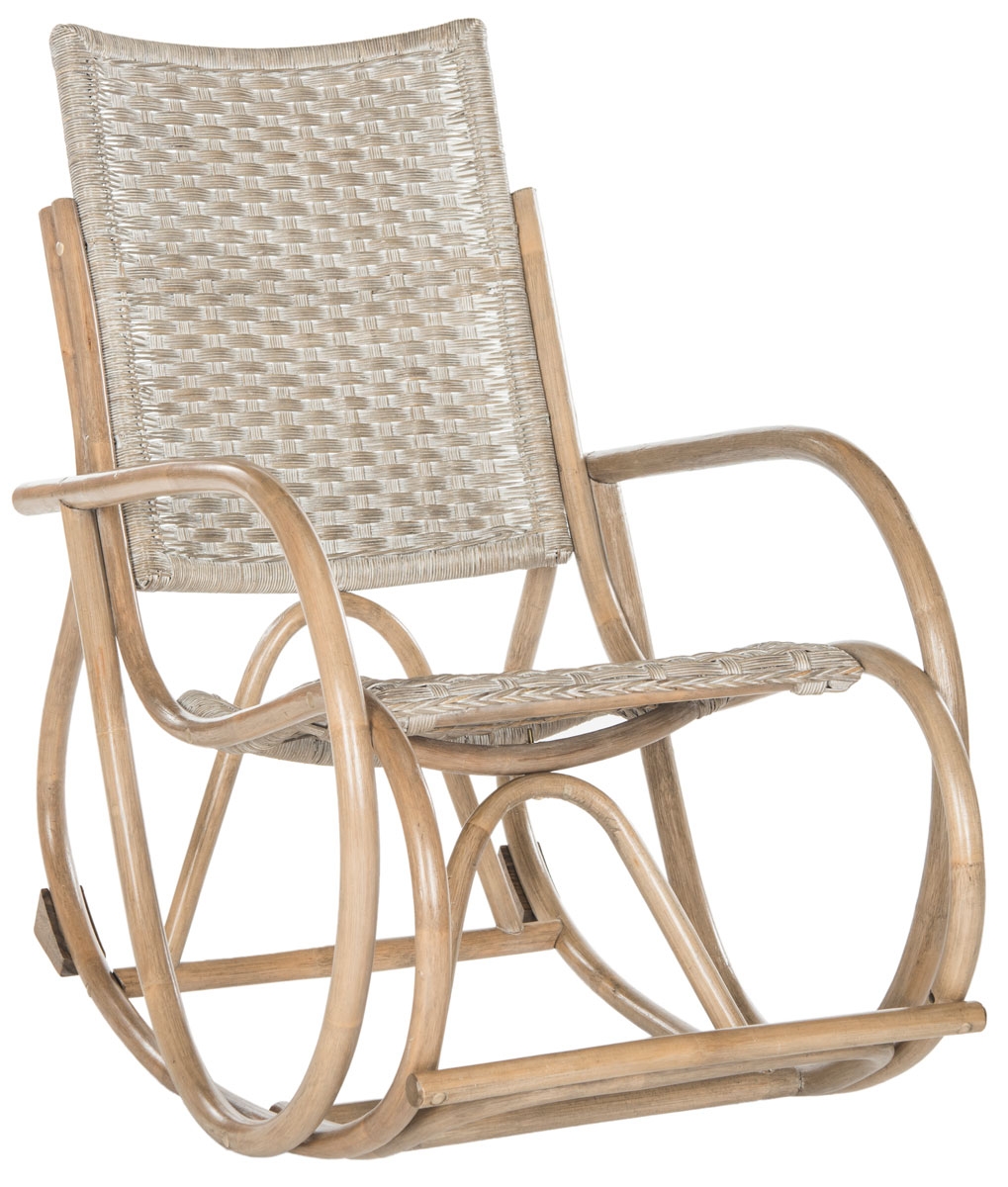 Bali Rocking Chair - Antique Grey - Safavieh - Image 0