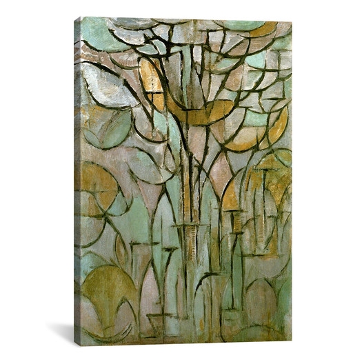 'Tree, 1912' by Piet Mondrian Graphic Art on Wrapped Canvas - Image 0